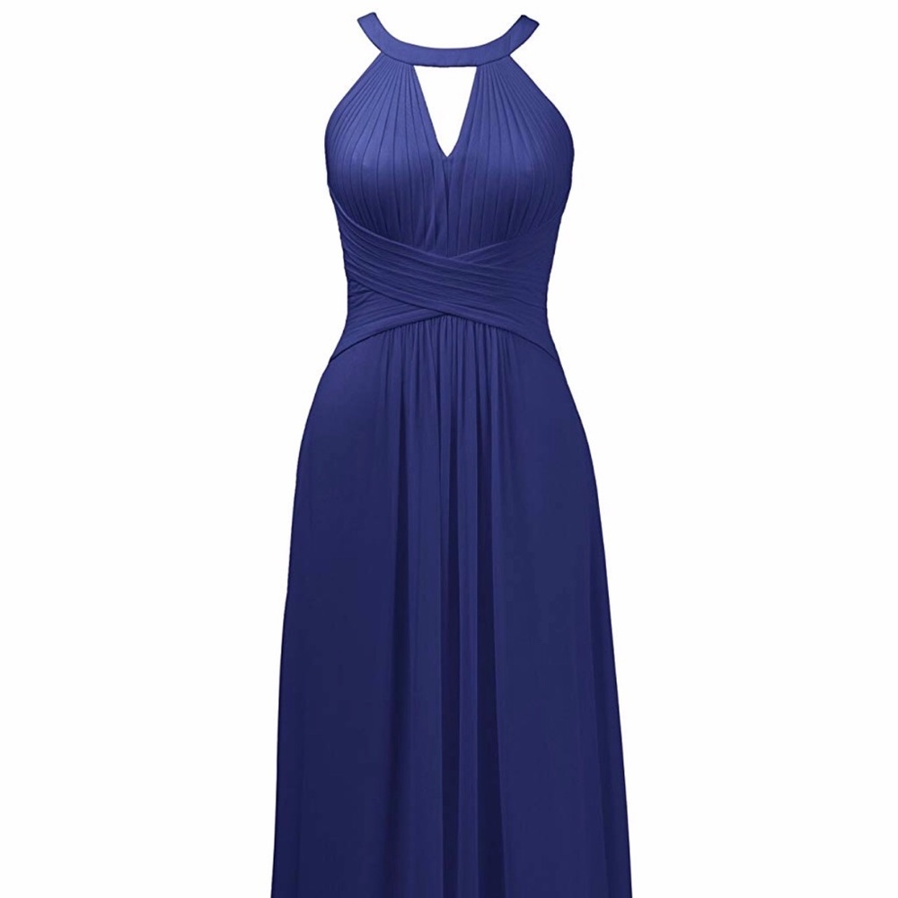 Bridesmaids dress royal blue